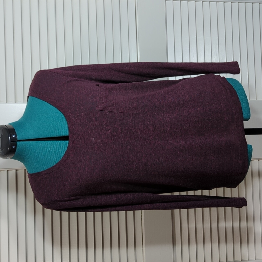 Gap linen blend long sleeve shirt
